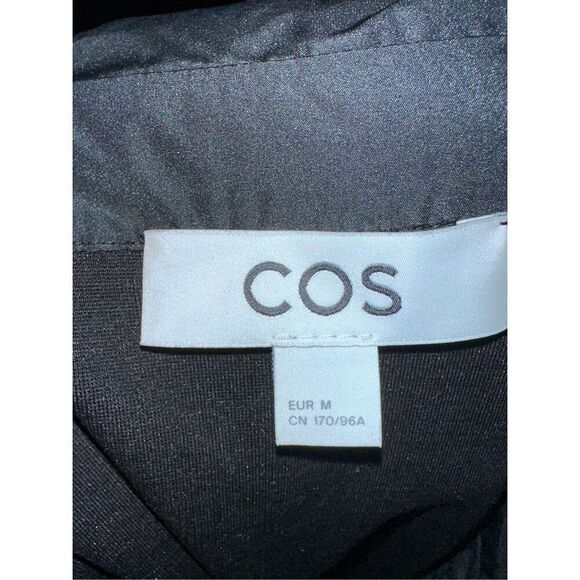 NWOT EXCELLENT CONDITION COS utility-inspired playsuit SHELL-PANEL ROMPER - BLAC - Picture 13 of 16